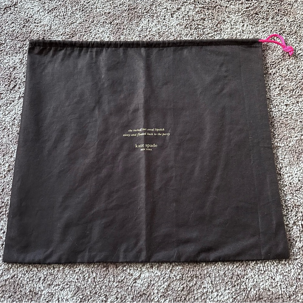 Large Kate Spade Dust Bag